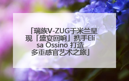 瑞族V-ZUG于米兰呈现「盛宴回响」携手Elisa Ossino 打造多重感官艺术之旅