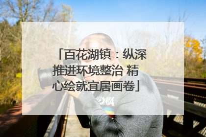 百花湖镇：纵深推进环境整治 精心绘就宜居画卷