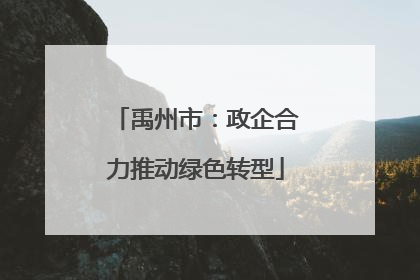 禹州市：政企合力推动绿色转型