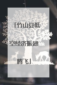 竹山县低空经济振翅腾飞