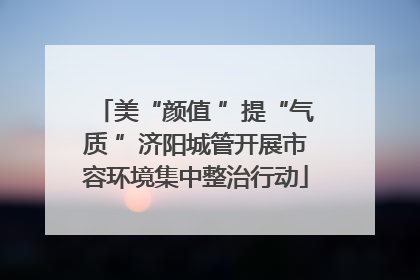美“颜值 ”提“气质 ”济阳城管开展市容环境集中整治行动