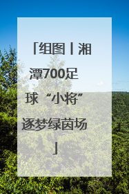 组图丨湘潭700足球“小将”逐梦绿茵场