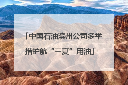 中国石油滨州公司多举措护航“三夏”用油