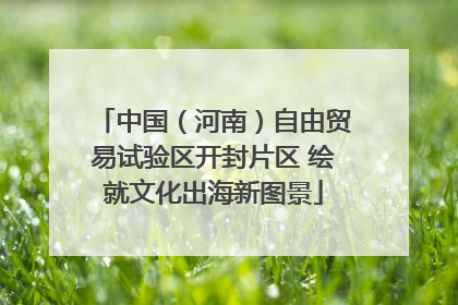 中国（河南）自由贸易试验区开封片区 绘就文化出海新图景