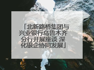 北新路桥集团与兴业银行乌鲁木齐分行开展座谈 深化银企协同发展
