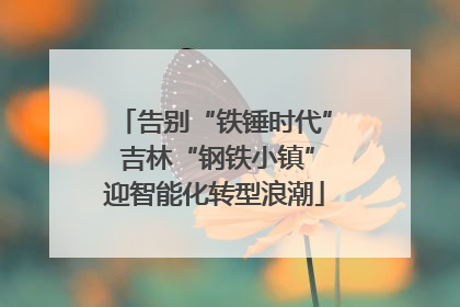 告别“铁锤时代” 吉林“钢铁小镇”迎智能化转型浪潮