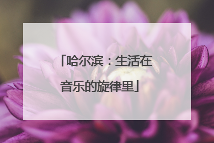 哈尔滨：生活在音乐的旋律里
