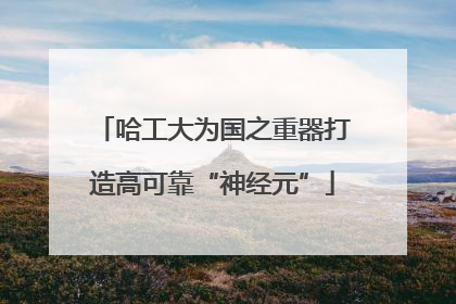 哈工大为国之重器打造高可靠“神经元”