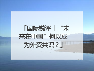 国际锐评丨“未来在中国”何以成为外资共识？