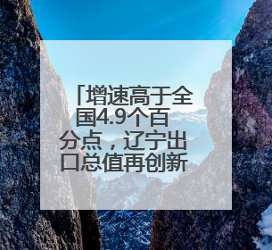 增速高于全国4.9个百分点，辽宁出口总值再创新高！
