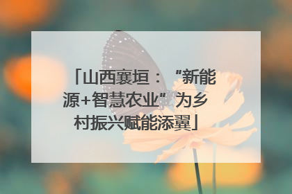 山西襄垣：“新能源+智慧农业”为乡村振兴赋能添翼