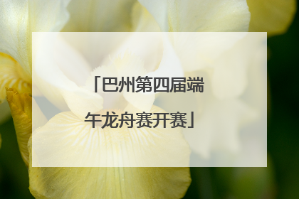 巴州第四届端午龙舟赛开赛