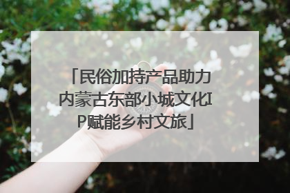 民俗加持产品助力 内蒙古东部小城文化IP赋能乡村文旅