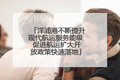 洋浦港不断提升现代航运服务能级 促进航运扩大开放政策快速落地