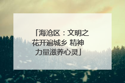 海沧区：文明之花开遍城乡 精神力量滋养心灵