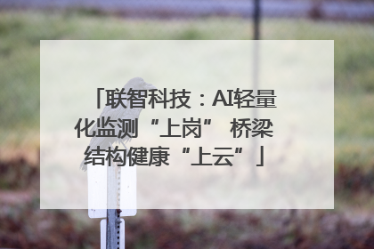 联智科技：AI轻量化监测“上岗” 桥梁结构健康“上云”