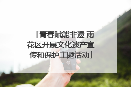青春赋能非遗 雨花区开展文化遗产宣传和保护主题活动