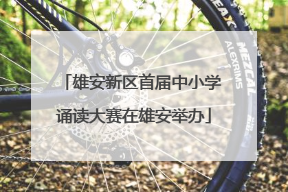 雄安新区首届中小学诵读大赛在雄安举办
