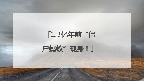 1.3亿年前“僵尸蚂蚁”现身！