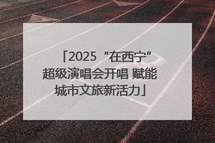 2025“在西宁”超级演唱会开唱 赋能城市文旅新活力