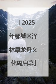 2025年鄂城区泽林旱龙舟文化周启幕