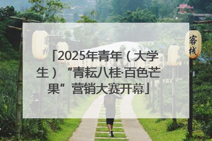 2025年青年（大学生）“青耘八桂·百色芒果”营销大赛开幕