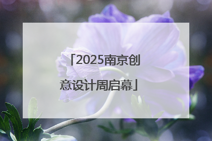 2025南京创意设计周启幕