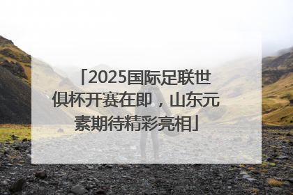 2025国际足联世俱杯开赛在即，山东元素期待精彩亮相